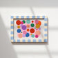 Landscape Smiley Face Print: Colorful Kids Room Art by KateFoxDesign