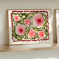 Dahlia Art Print: KateFoxDesign Colorful Floral Wall Art Landscape