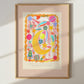 Stars Above Art Print: Colorful Nursery Decor