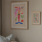 Fun Mermaid Art Print: Colorful Kids Room Decor