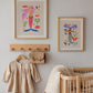 Cool Mermaid Art Print: Colorful Kids Room Decor