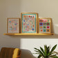 Magic Lives Here: Colorful Typography Wall Art