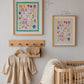 Magic Lives Here: Colorful Typography Wall Art