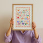 Every Universe: Colorful Typography Wall Art