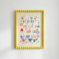 Every Universe: Colorful Typography Wall Art