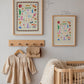 New York City: Colorful Typography Wall Art