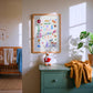 New York City: Colorful Typography Wall Art