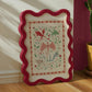 Pink Dragons: Colorful Fairytale Magical Typography Wall Art