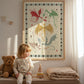 Blue Dragons: Colorful Fairytale Magical Typography Wall Art