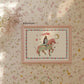 Brave Princess, Fairytale, Magical Horse Print: Hand Drawn Wall Art