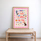 Spell on You: Colorful Typography Halloween Witchy Wall Art