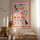 Spell on You: Colorful Typography Halloween Witchy Wall Art